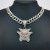 Europe and America Cross Border Trend Cuban Link Chain with Pendant Gengar Chain Cartoon Shape Gold Silver Metal Cuban Link Chain