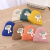 Autumn and Winter New Children Hat Cartoon Lamb Candy Color Woolen Cap plus Velvet Thermal Knitting Sleeve Cap Baby Hat