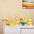 Creative Cute Rabbit Baby Set Practical Home Decoration Resin Crafts Modern Minimalist Housewarming