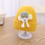 Autumn and Winter New Children Hat Cartoon Lamb Candy Color Woolen Cap plus Velvet Thermal Knitting Sleeve Cap Baby Hat