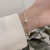 Japanese and Korean S925 Sterling Silver Bracelet Women's All-Match Pull Bracelet Personal Influencer Korean Ins Design Bracelet Wholesale