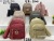 Foreign Trade African Pu Backpack Female Embroidery Thread 2022 New Rhombus Leisure Travel Backpack Belt Pencil Case Set Bag Schoolbag