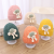 Autumn and Winter New Children Hat Cartoon Lamb Candy Color Woolen Cap plus Velvet Thermal Knitting Sleeve Cap Baby Hat