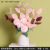 Nordic Creative Hydroponics Vase Craft Decoration Ceramic Home Living Room Table Decoration Dried Flower Plant Flower Container