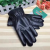 Touch Screen PU Leather Gloves Men and Women Winter Warm Car Gloves Thickened Fleece-Lined Trendy Black Stall Wholesale
