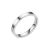 INS Korean Style Titanium Steel Simple Bracelet Ring Light Luxury Minority Hip Hop Silver Glossy Personality Simple Couple Minimalist Ring