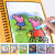 Peppa Pig Water Picture Book Paw Patrol Children's Painting Book Picture Book Magic Coloring Drawing Baby Puzzle Repeated Color Filling