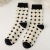 SocksAutumn and Winter New Brown Flower Socks Women's Three-Dimensional Flower All Cotton Women Mid-Calf Length Socks Japanese Style Loose Socks