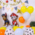 Happy Birthday For Children Paw Patrol Balloon Party Scene Layout Anniversary Room Background Wall Package Decorations