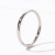 Titanium Steel Ring Wholesale Fine Glossy and Simple Niche Design Stainless Steel Ins Retro Style Couple Rings Titanium Steel