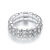 One Row/Two Rows/Three Rows/Four Rows Korean Rhinestone Elastic Ring DIY Diamond-Studded Ring Mixed Batch Elastic Ring