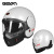 Beon Cool Motorcycle Modular Helmet Glass Fiber Retro Harley Helmet Men and Women Anti-Fog Full Face Helmet Four Seasons Universal