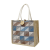 Plaid Linen Handbag Lunch Box Lunchbox Bag Female Online Influencer Texture Shoulder Tote Small Fresh Satchel