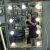 Factory Self-Selling Hollywood Makeup Mirror Stainless Steel Frame Dressing Table Led Three-Color Light Bulb Beauty Mirror