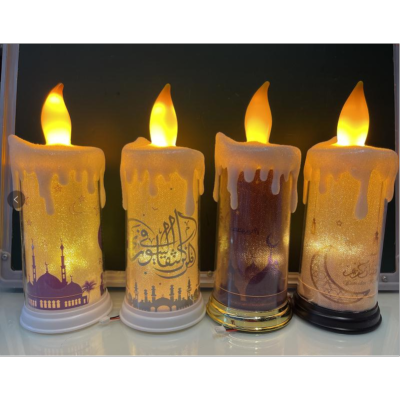 Ramadan Lamp Holder Sticky Powder Candle