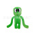 Cross-Border Hot Green Long Hand Monster Roblox Rainbow Friends Rainbow Partner Plush Toy