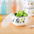 Stainless Steel Double-Layer Anti-Scald Instant Noodle Bowl Cute Bunny with Lid and Spoon Instant Noodle Bowl Set 