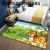 Crystal Velvet Cartoon Floor Mat Living Room Children's Room Carpet Can Be Customized Size