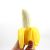 Amazon Hot Decompression Simulation Banana Children's Toys Wholesale Peeling Banana Vent Fruit Toys Squeezing Toy