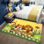 Crystal Velvet Cartoon Floor Mat Living Room Children's Room Carpet Can Be Customized Size