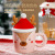 Christmas Elk Ceramic Cup With Cover Spoon Festive Gift Cup Good-looking Mug Gift Business Office Cup