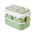 New Handheld Double Deck Children's Lunch Box Student Microwave Oven Outdoor Picnic Fresh-Keeping Food Box  Lunch Box