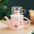 Creative Cute Cartoon Snowman Christmas Gift Ceramic Cup Christmas Tea Set Gift Set Souvenirs