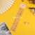 New Transparent Strip Hand Ledger Sticker Cutting-Free Student Water Cup Notebook Journal Decorative Stickers DIY Journal Material