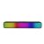 Amazon New LED Colorful Ambience Light Long Sound Booster Audio RGB Full Screen Colorful Light Creative Bluetooth Speaker