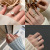 Cold Style Open Ring Korean Dongdaemun Fashion Diamond Flower Index Finger Ring Internet Celebrity All-Matching Little Finger Ring Hand Jewelry