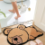 INS Cartoon Bathroom Door Mat Absorbent Non-Slip Floor Mat Living Room Bedroom Bedside Carpet Machine Washable