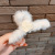 New High-Grade Cute Bear Plush Grip Alloy Love Autumn and Winter Hairpin Ponytail Back Head Hair Accessories