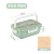 Japanese Portable Lunch Box Bento Box Sealed Adult Student Compartment Lunch Box 1100ml Fast Food Box Microwaveable