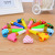 Factory Wholesale Mixed 6.5cm Paper Head Blowing Dragon Whistle Children's Birthday Party Supplies Creative Dragon Blowing Roll Cheer