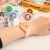 Stall Popular TikTok Flash Mosquito Repellent Bracelet Organic Essence Oil Mosquito Repellent Watch Cartoon Luminous Silica Gel Light-Emitting Bracelet