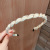 Internet Celebrity Twist Headband 2022 New Candy Color Headband Women's Simple All-Match out High Skull Hair Bundle Hairpin