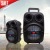 Square Dance Bluetooth Audio Large Volume Outdoor Pull Rod Speaker Box Subwoofer High Power Wireless Microphone Karaoke Audio