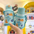 New Creative Geometric Cartoon More than Bottle for Children Styles Large Capacity Portable Thermos Cup Portable Sports Drinking Cup