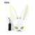 Halloween Carnival Cute Rabbit Luminous Mask Led Animal Face Party Gathering Mask Cross-Border E-Commerce