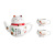 Ceramic Teapot Japanese Style Gift Filter Tea Set One Pot Two Cups Household Cute Funny Cat Teaware Gifts