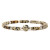 Amazon Cross-Border Hot Natural Amethyst Rectangular Bar Beads Bracelet Women's Simple Fashion Charm Bracelet Foreign Trade