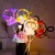 Balloon with Light Wholesale Internet Celebrity Bounce Ball New Luminous Stall Promotion Night Market Children's Modeling Material Package