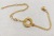 Korean Style Fashionable Simple 18K Gold Titanium Steel Bracelets Women's Non-Fading Rose Gold Clover Small Waist Hand Jewelry