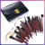 Anti-Rosewood 26 Horse Hair Makeup Brush Set Make up Specialist Animal Hair Beauty Tools School Convenient Brush Bag