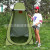 Outdoor Bath Bath Dressing Tent Silver Pastebrushing Thickened Mobile Toilet Building-Free Fishing Model Changing Tent