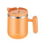 Nordic Office Cup 304 Stainless Steel Mug with Mobile Phone Holder Soup Cups Double Insulation Mug 450ml