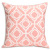 Pink Embroidery Pillow Cover Princess Room Cushion Cover Geometric Embroidered Pillow Pillow Cross-Border Amazon New Product