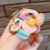 New Children's Hair Ring Cartoon Towel Ring Does Not Hurt Hair Rubber Bands Girls' Ponytail Tie-up Hair Hair Ornaments Ring Ring Head Rope