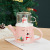 Creative Cute Cartoon Snowman Christmas Gift Ceramic Cup Christmas Tea Set Gift Set Souvenirs