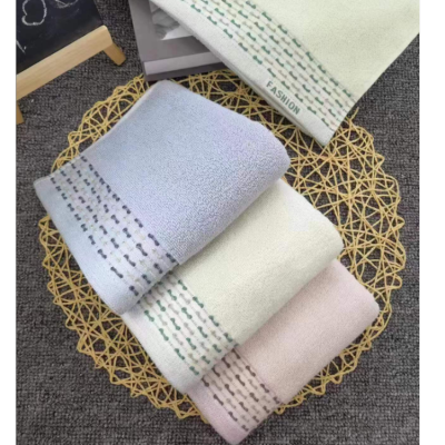 Futian Pure Cotton Towel Adult Home Use Face Cloth Wedding Favors Company Gifts Can Be Embroidered New Products